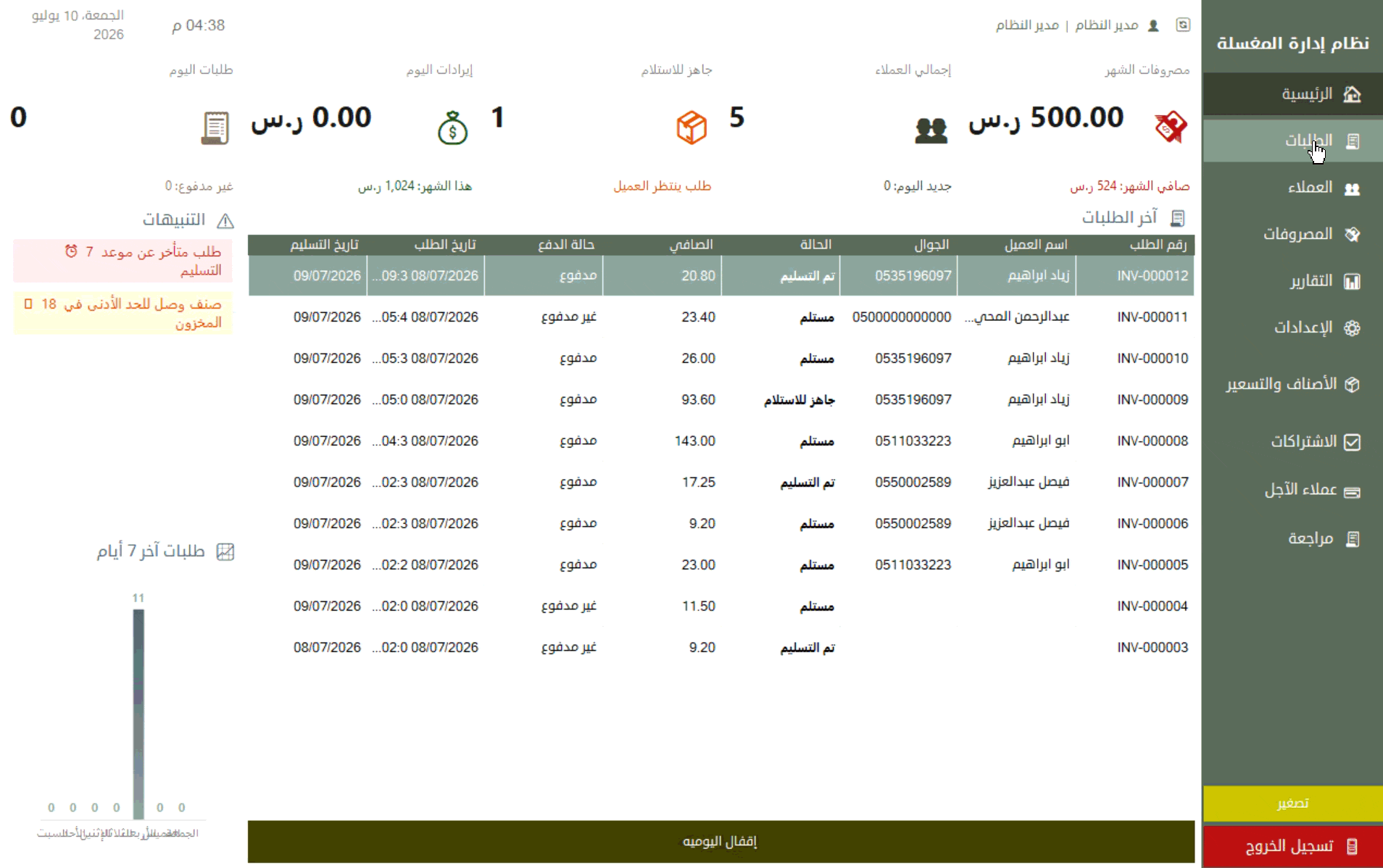 شرح الخطوة 3